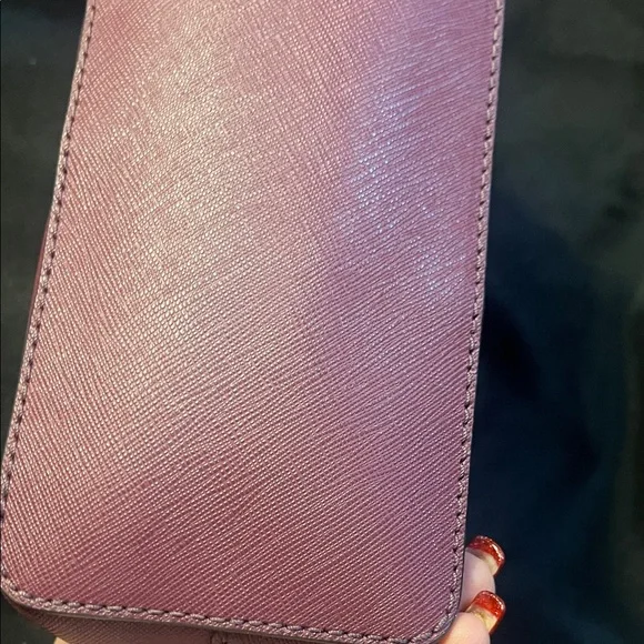 Michael Kors Cindy Dome Burgundy Crossbody Bag - Picture 7 of 10